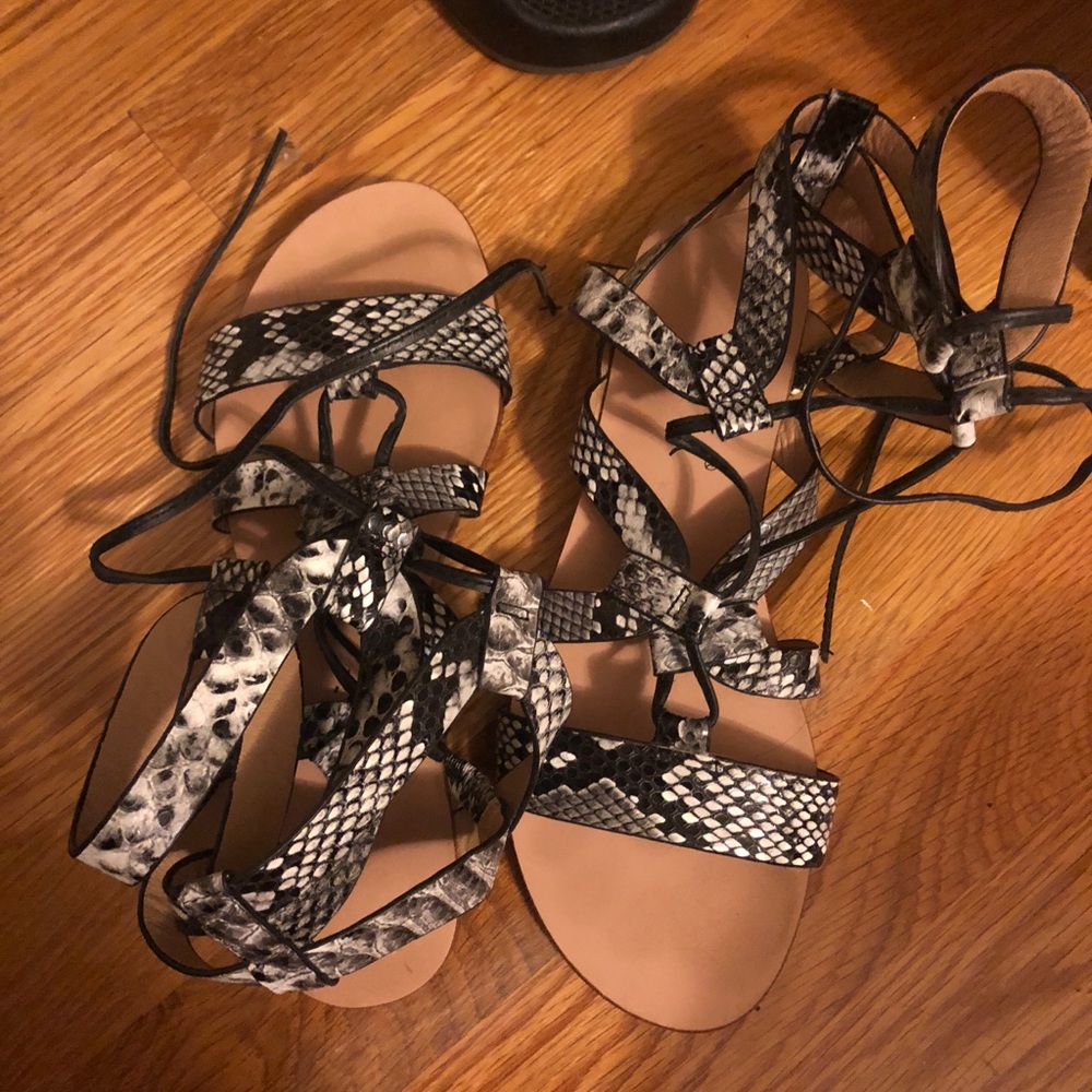 Splendid snakeskin sandals